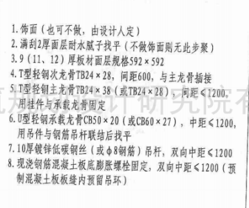 吊顶