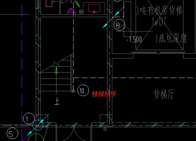 請問樓梯金屬扶手接地要接多高