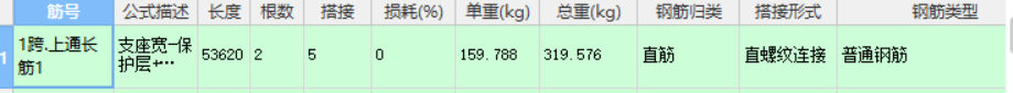 通长