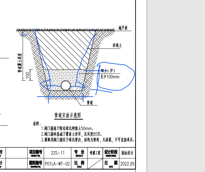 槽底宽
