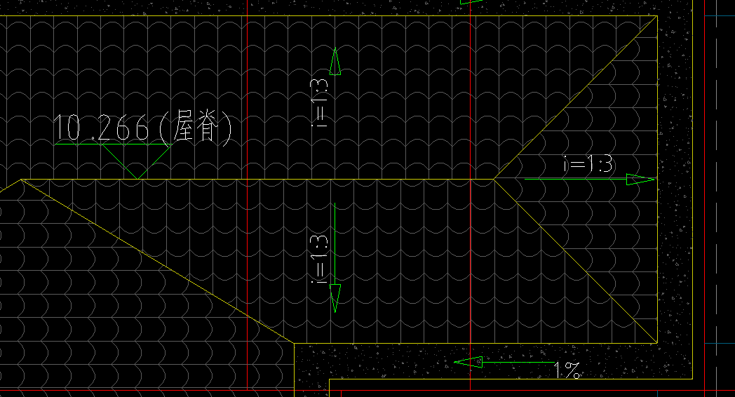 屋顶标高