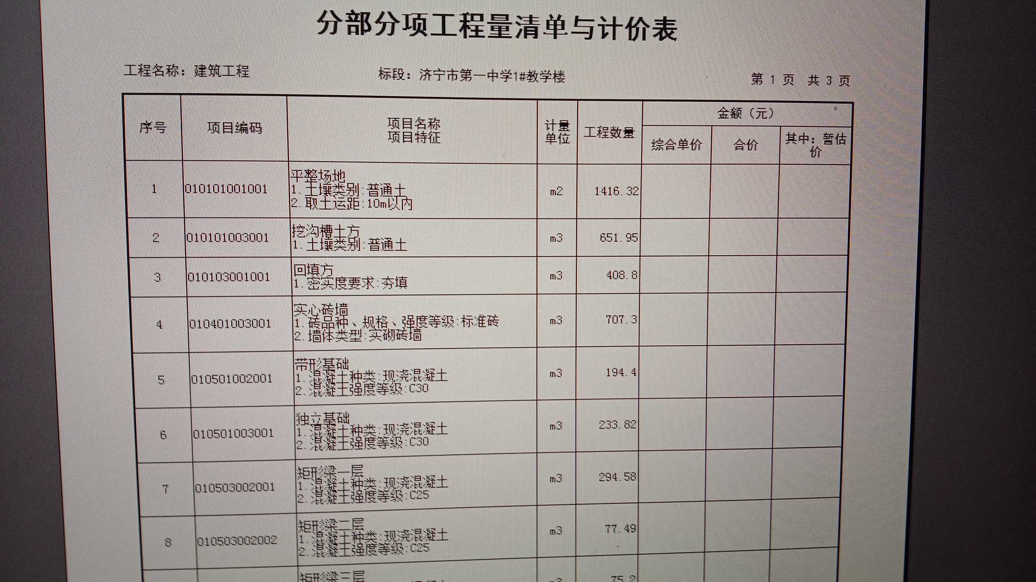 单价