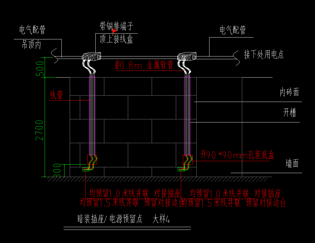 两根立管