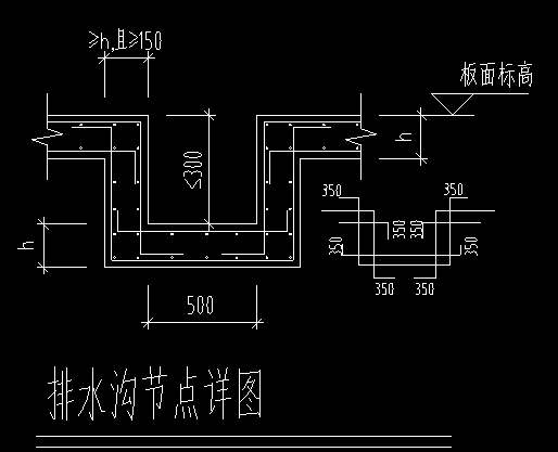 排水沟