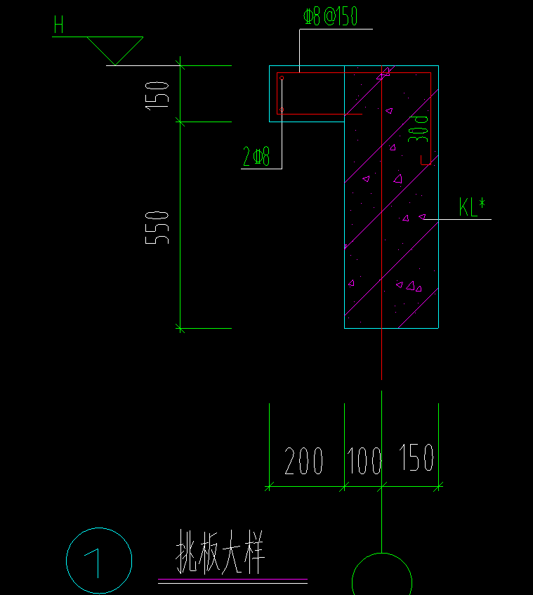 伸入