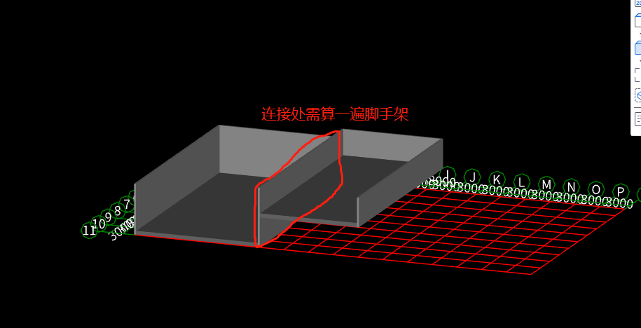 墙脚手架