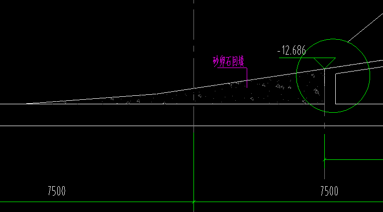 砂石回填