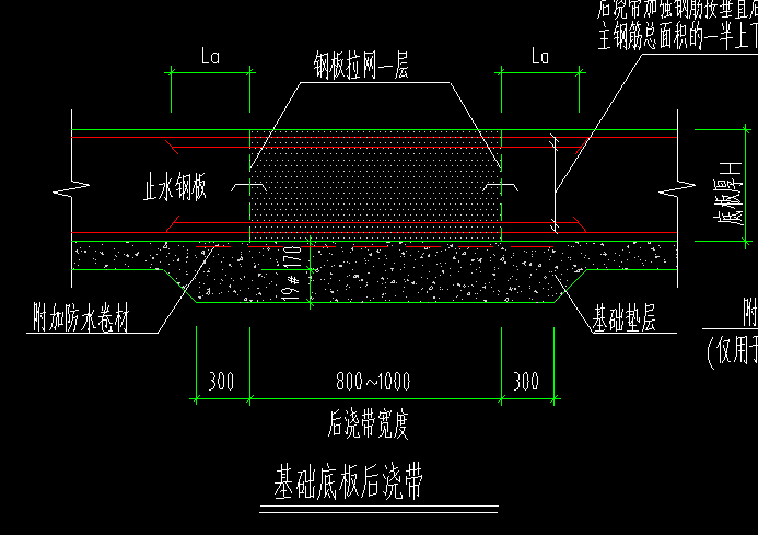 后浇带