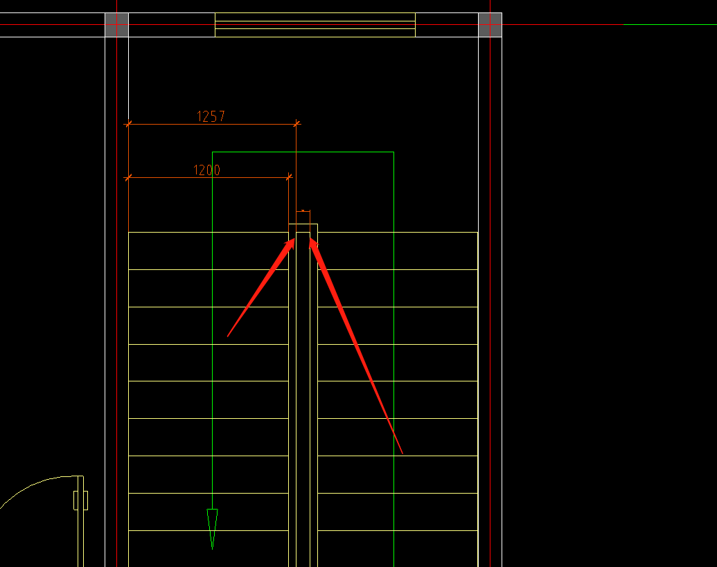 梯板宽度是墙面到梯井处吗
