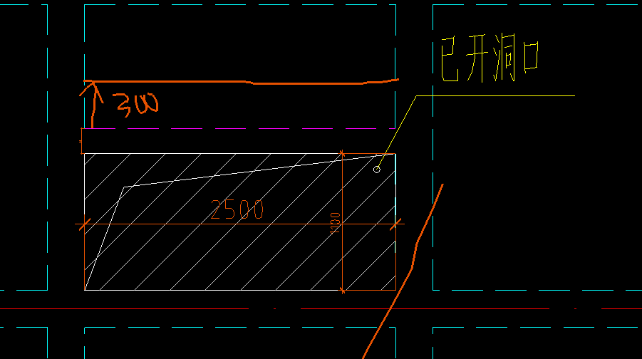 开洞