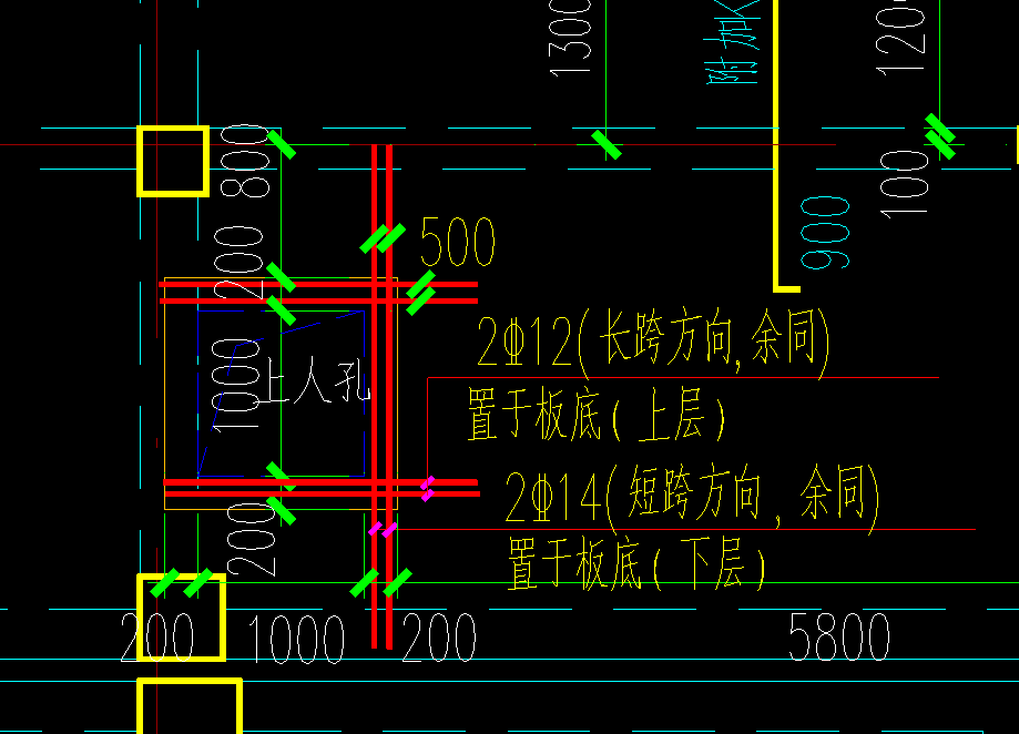 板附加钢筋怎么布置图片