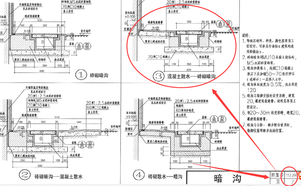 混凝土散水