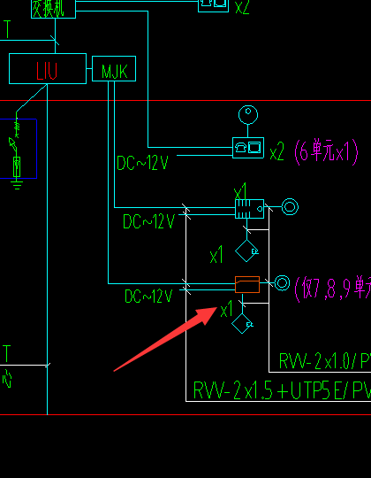 可视对讲主机,这个是什么图例?