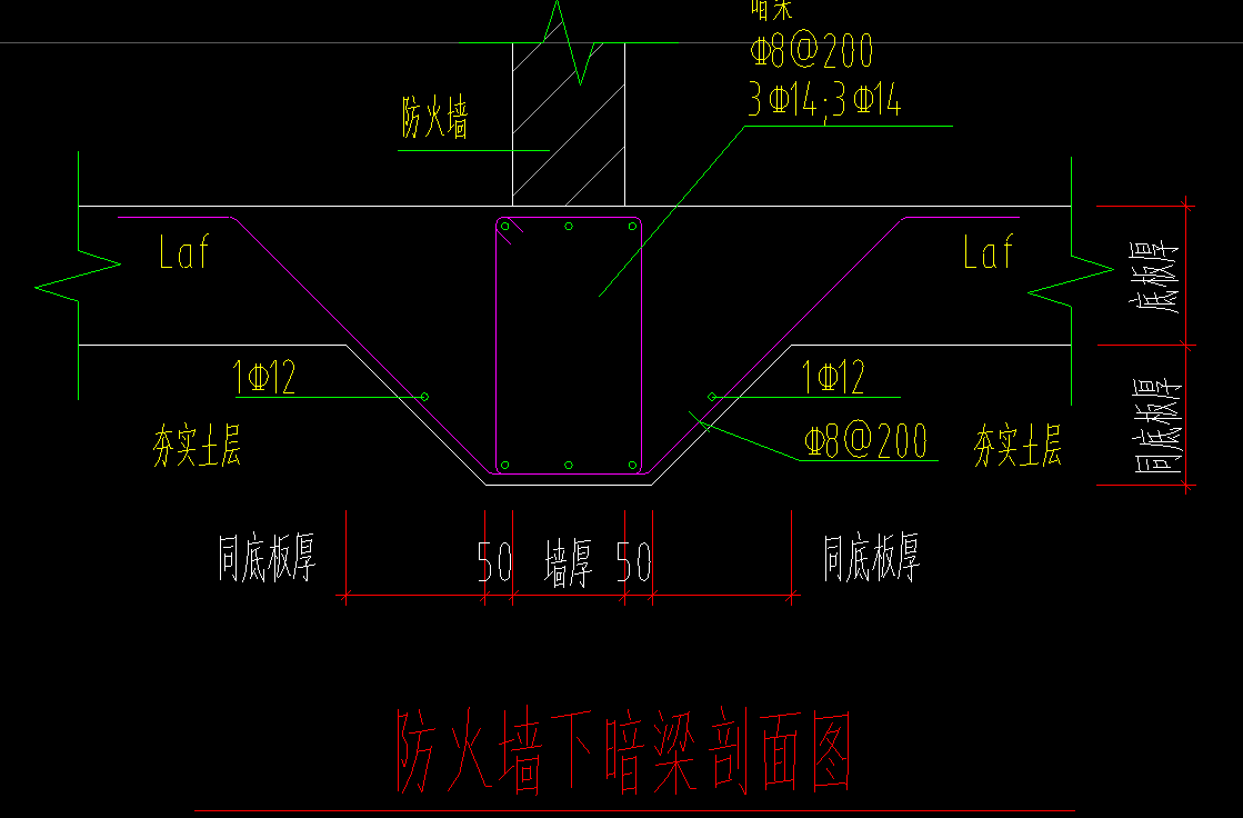 梯形梁结构图图片