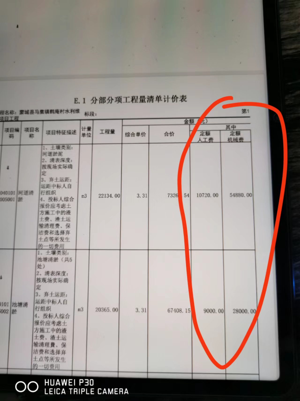 定额