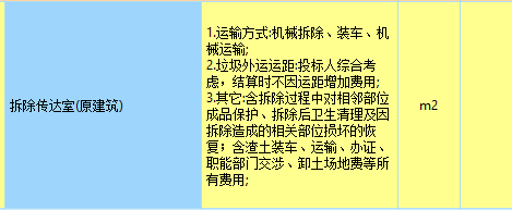 拆除