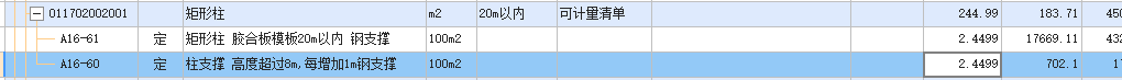 矩形柱