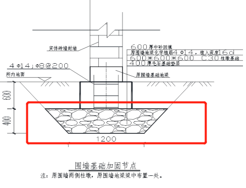 毛石基础