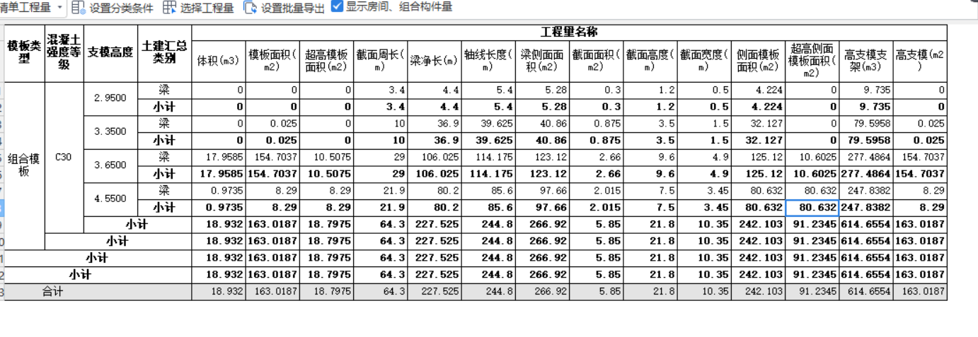 超高模板