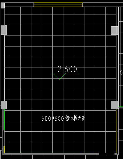 在有进行吊顶的情况下,顶棚的标高是指到楼板处还是吊顶处?