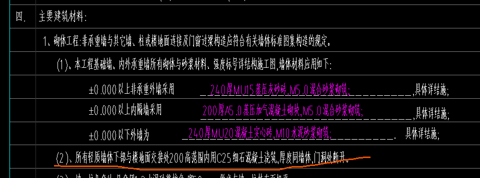 砌体墙