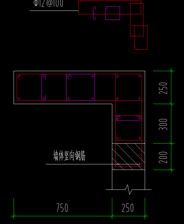 暗柱钢筋