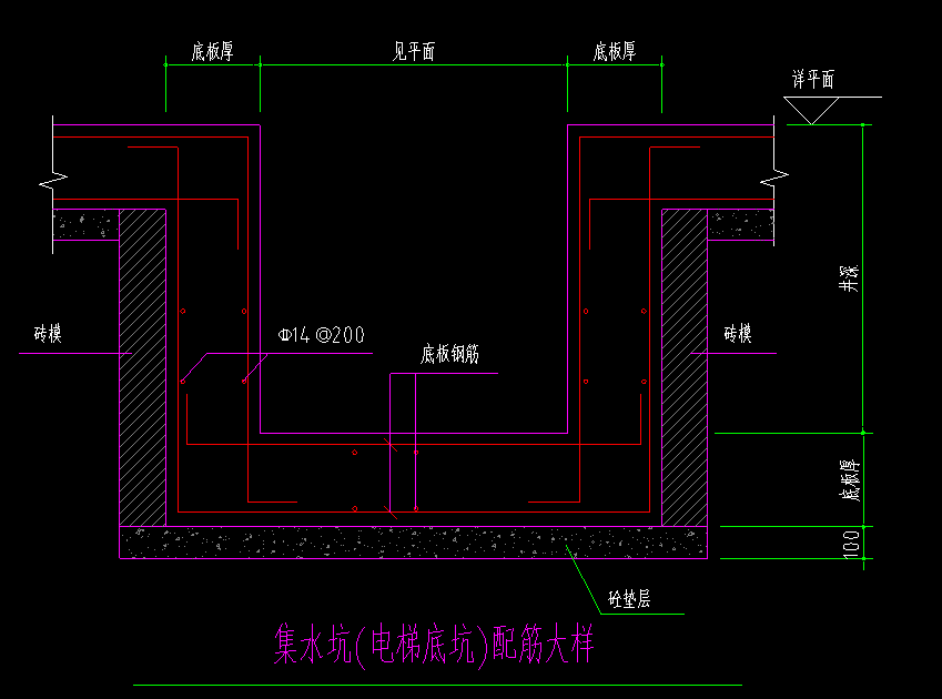 坑壁水平筋