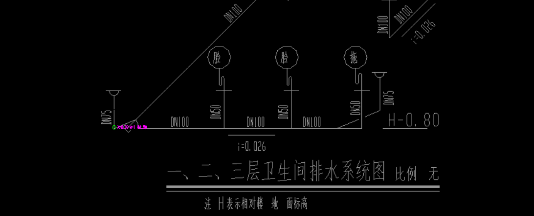 排水立管h管安装图集图片