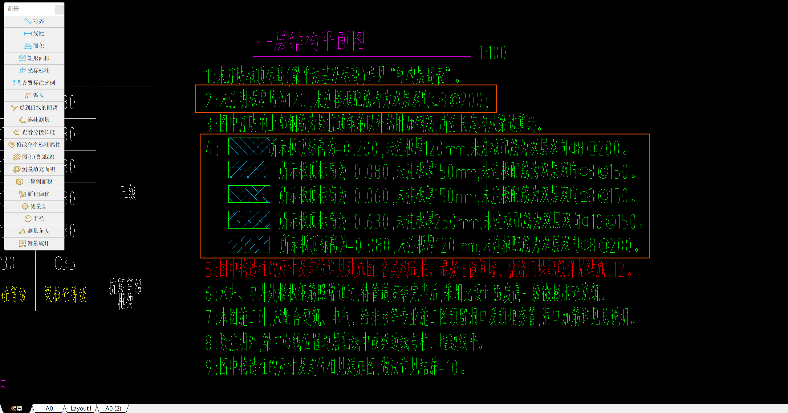 底筋