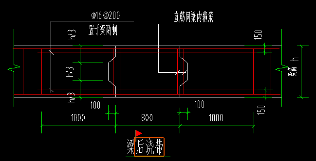 后浇带