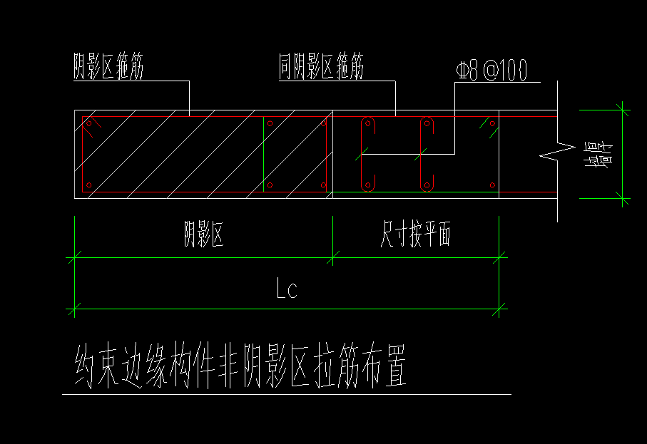 约束边缘构件