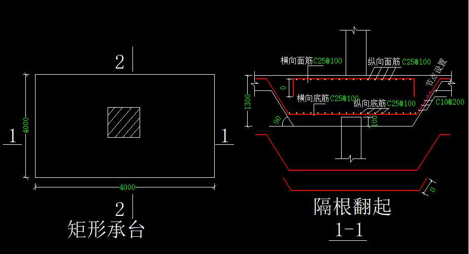 筏板配筋