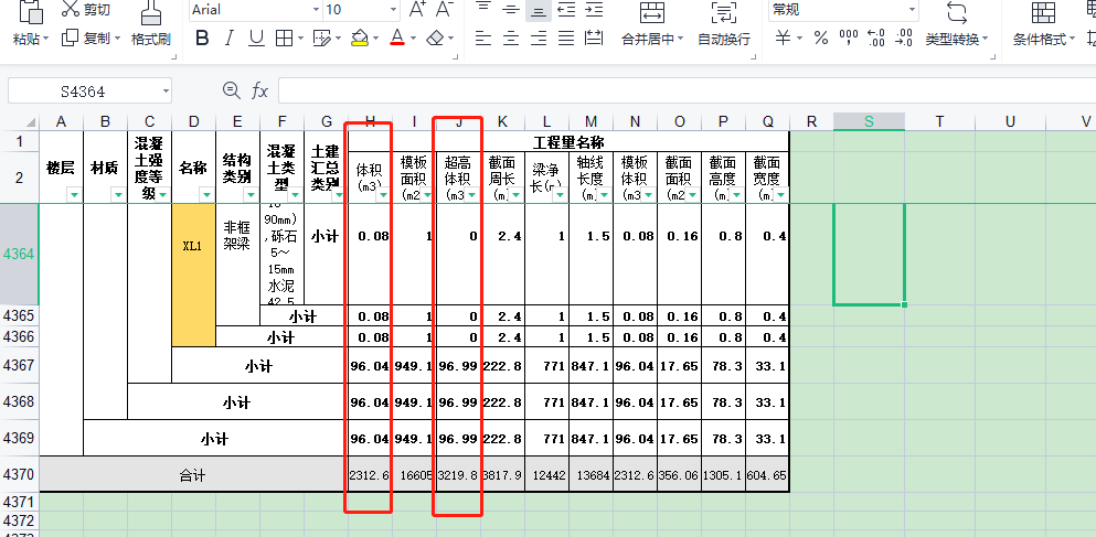 超高体积
