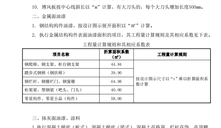 工程量