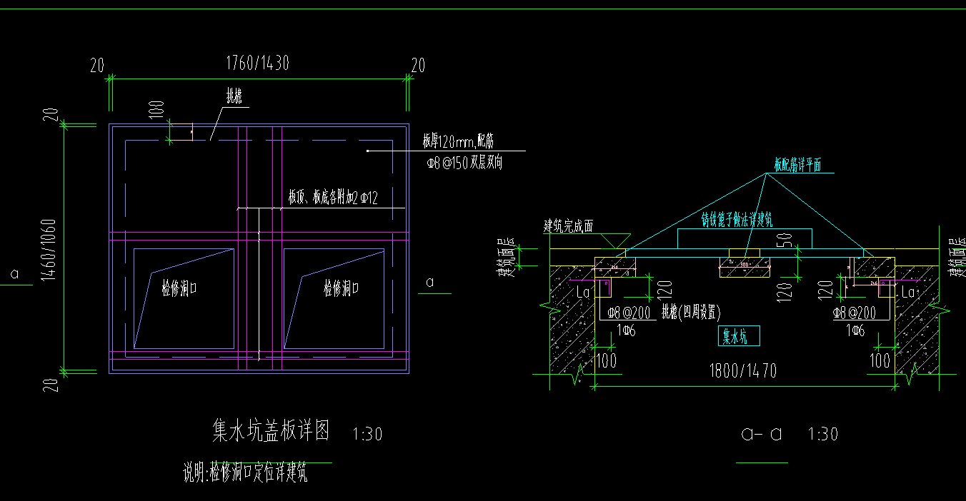 集水坑盖板