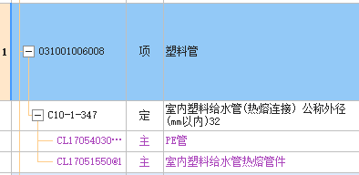 套定额