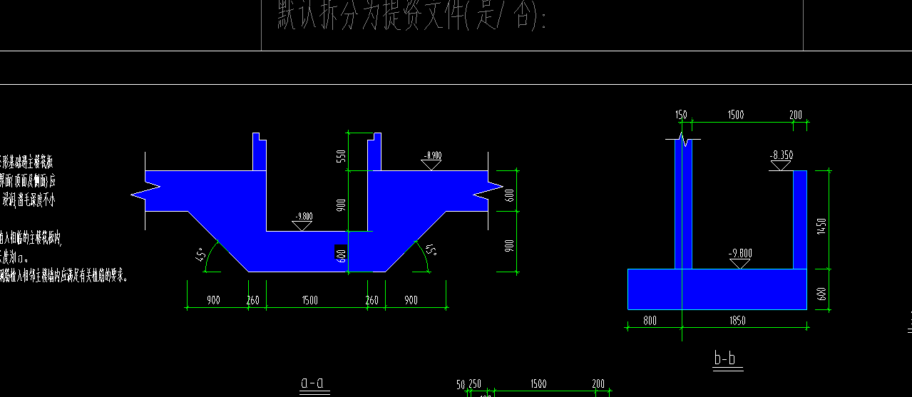 集水坑边坡