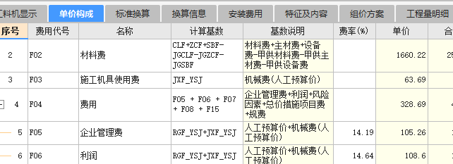 取费基数