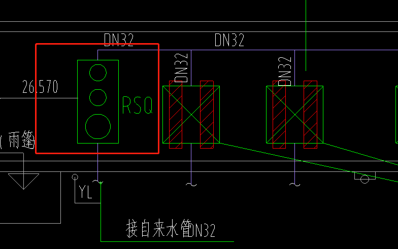 空调水管图例图片