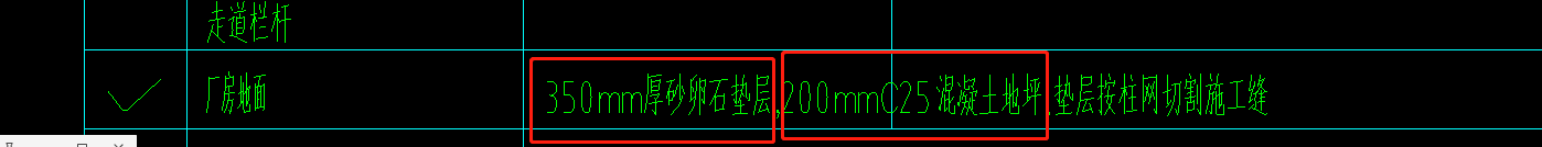 打垫层