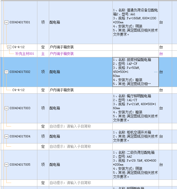 配电箱