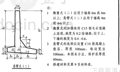 挡土墙的