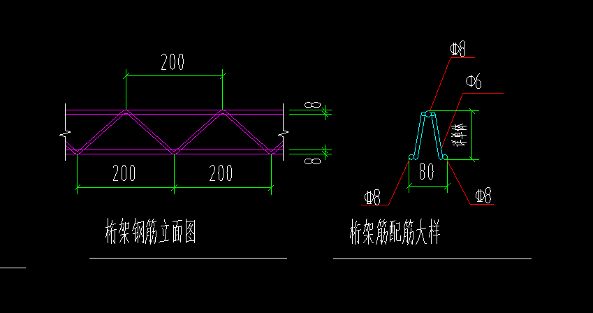 钢筋的尺寸