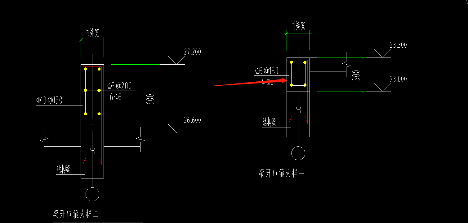 开口箍