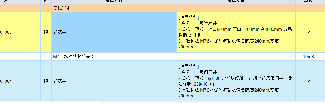砌筑井