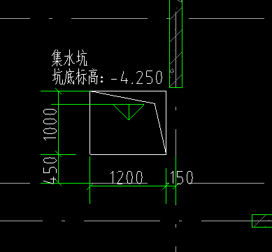 坑板顶标高