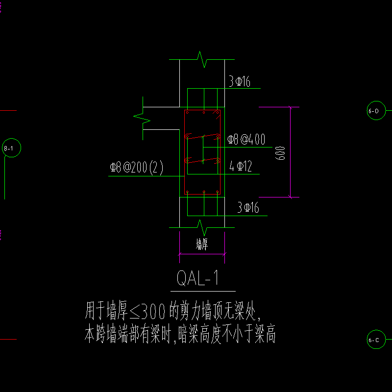 暗梁
