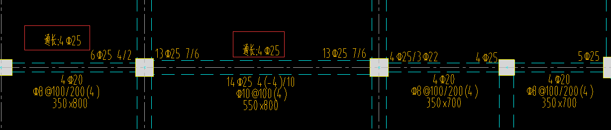 上部通长