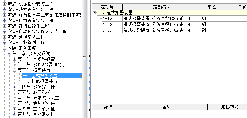 清单项