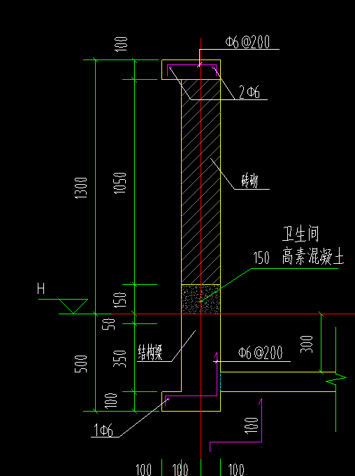 层顶标高